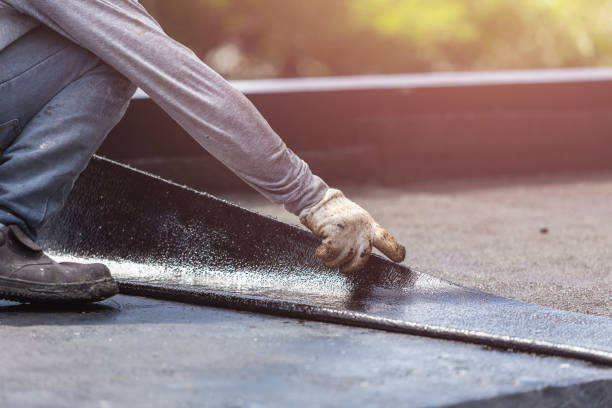 Professional Basement Waterproofing technician working in Cordova, AL